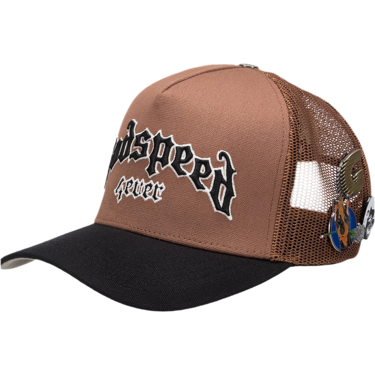 Godspeed Forever Trucker Hat (Black Taupe)