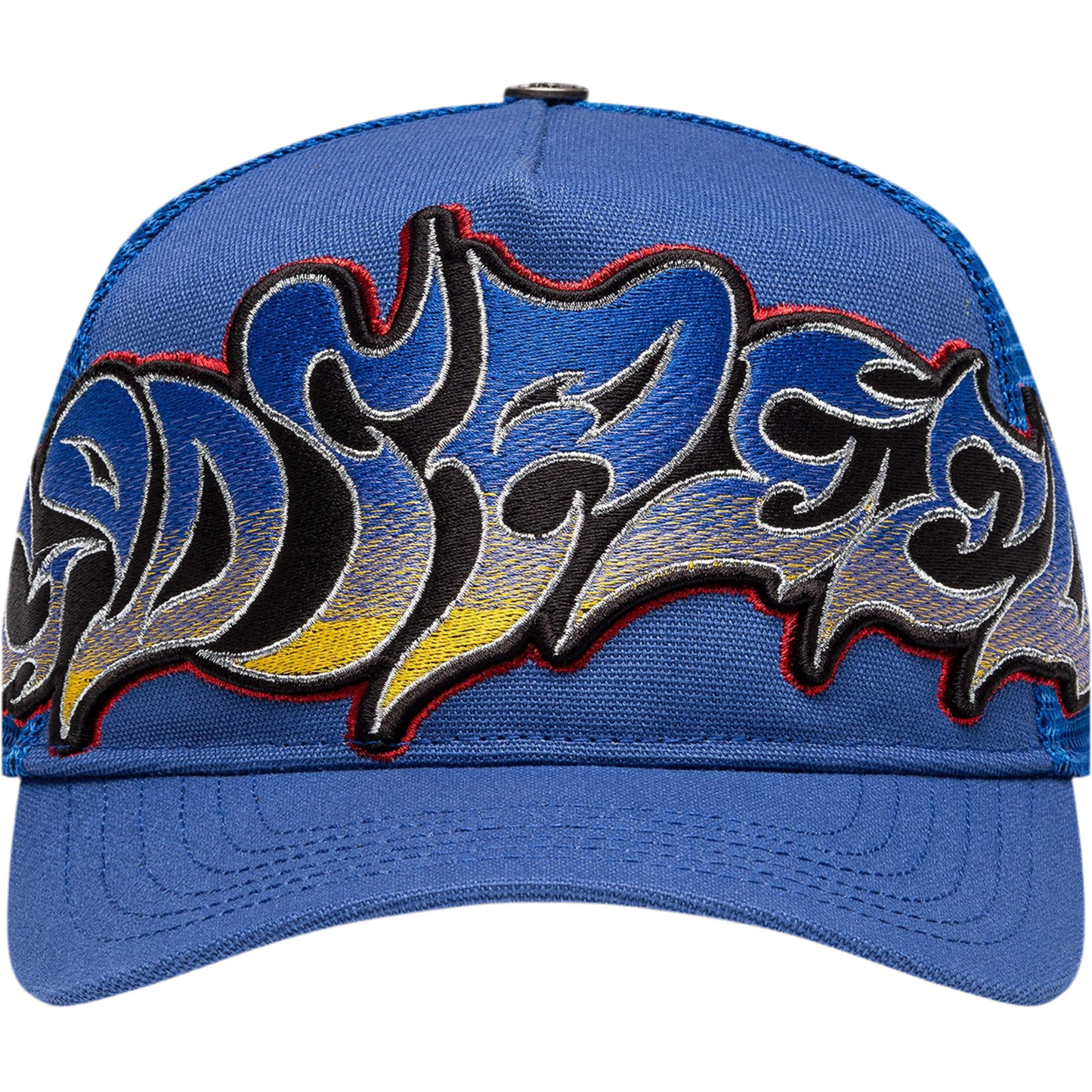 Godspeed Neo Trucker Hat (Blue/Yellow/Red)