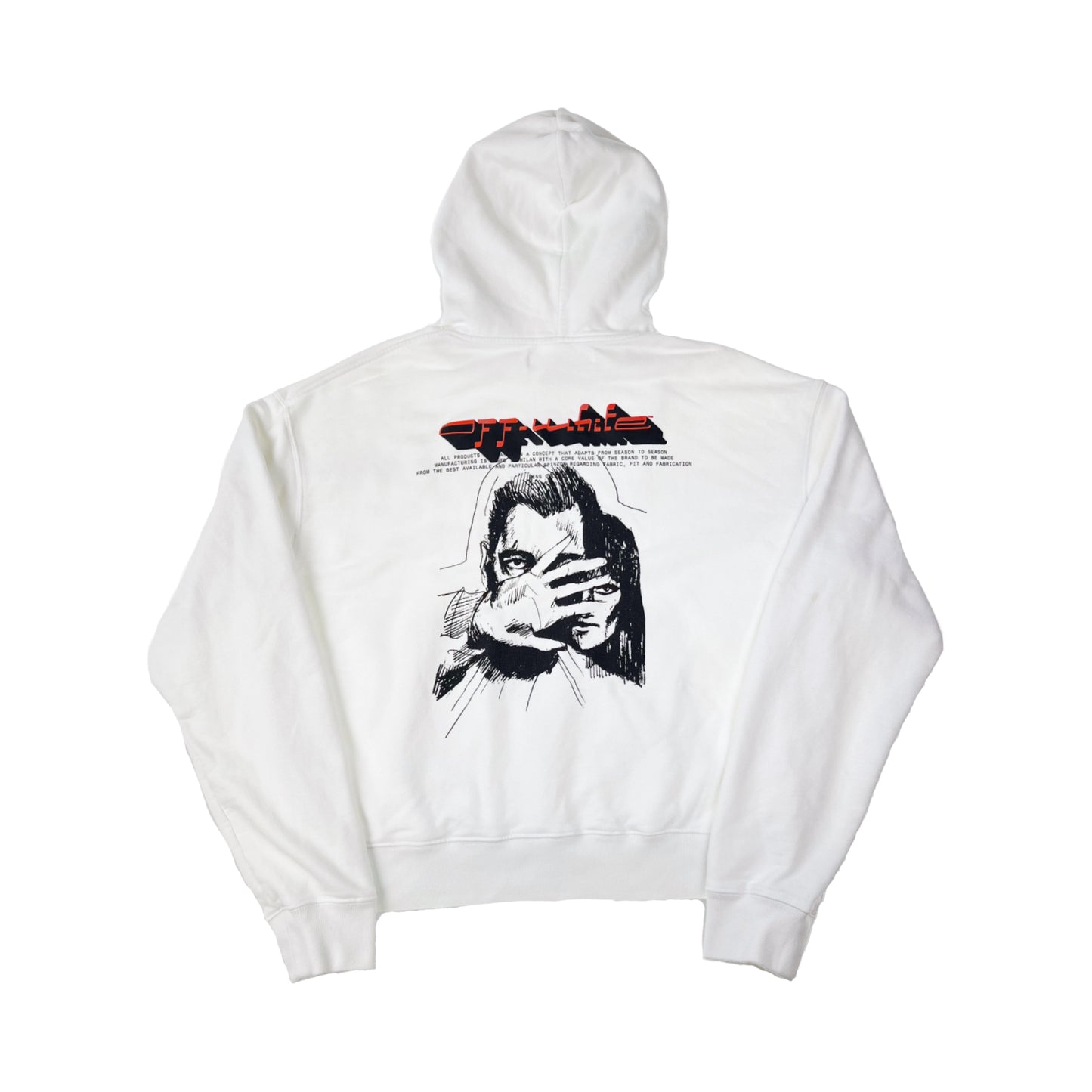 Off-White Mirko Artist White Hoodie