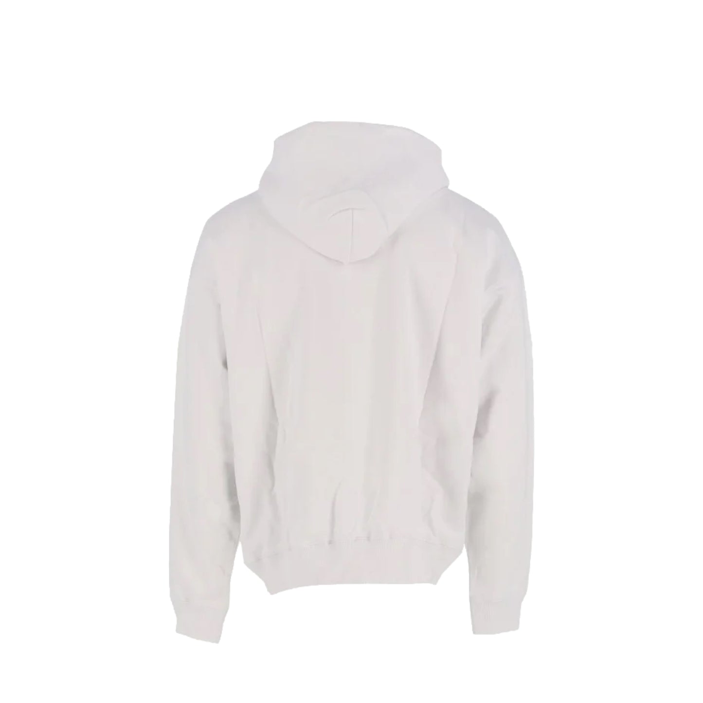 OFF-WHITE Spray Helvetica Skate Fit Hoodie White