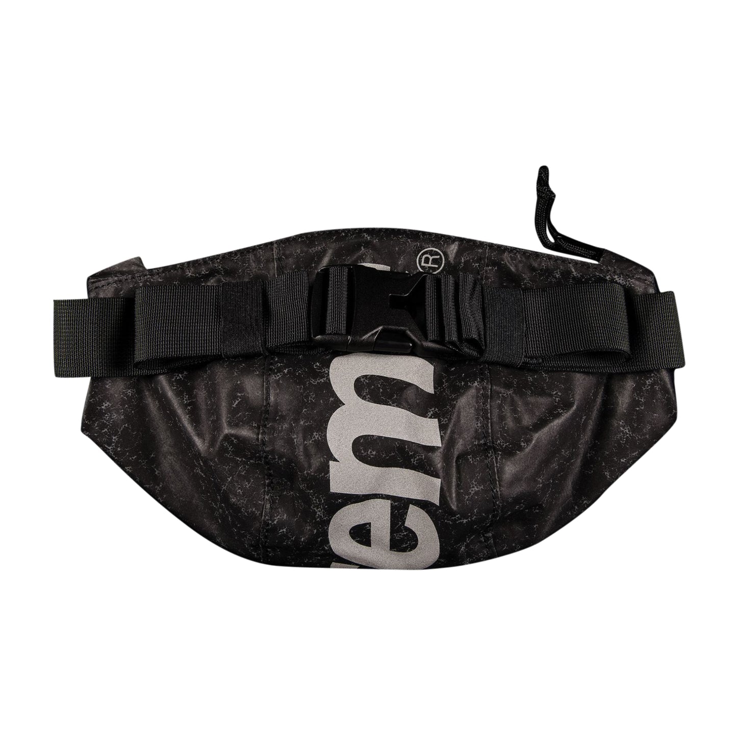 Supreme Waterproof Reflective Speckled Waist Bag Black (FW20)