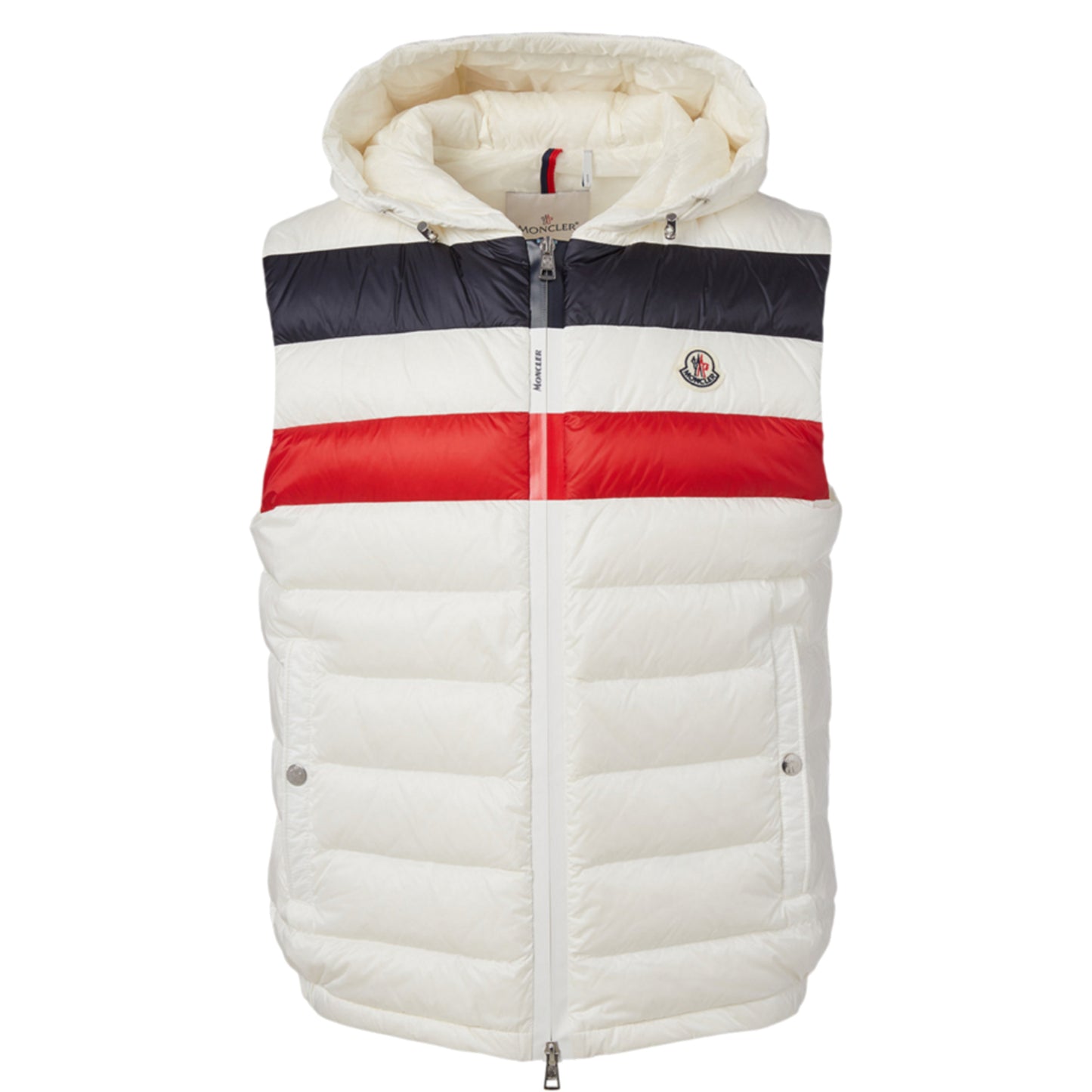 Moncler Timothe Vest With Hood Cream