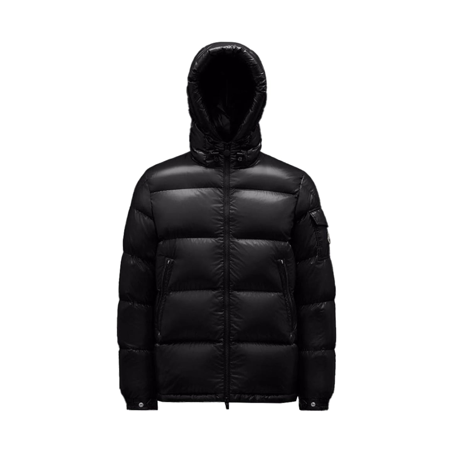 Moncler Ecrins Short Down Jacket Black