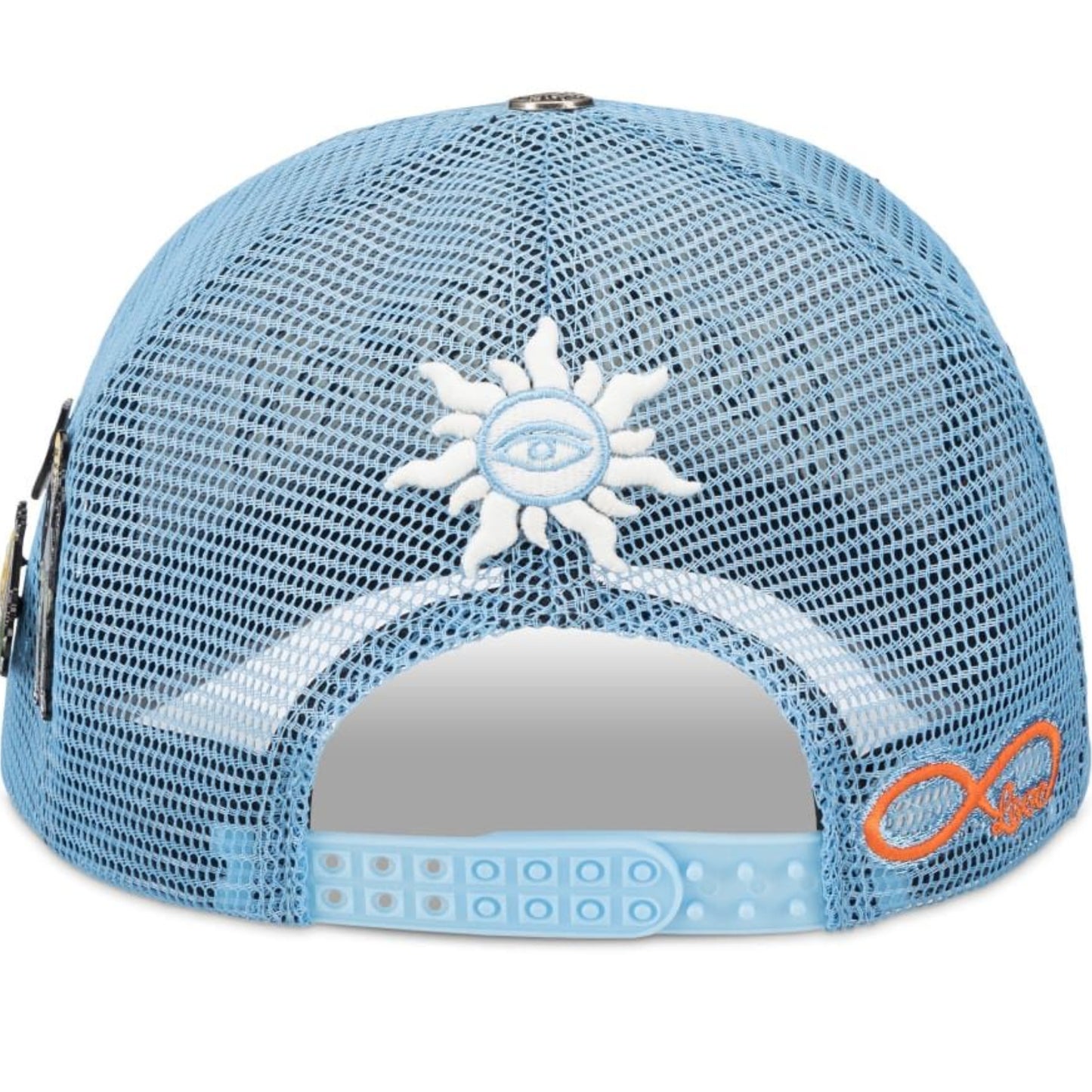 Godspeed Forever Trucker Hat (Baby Blue)