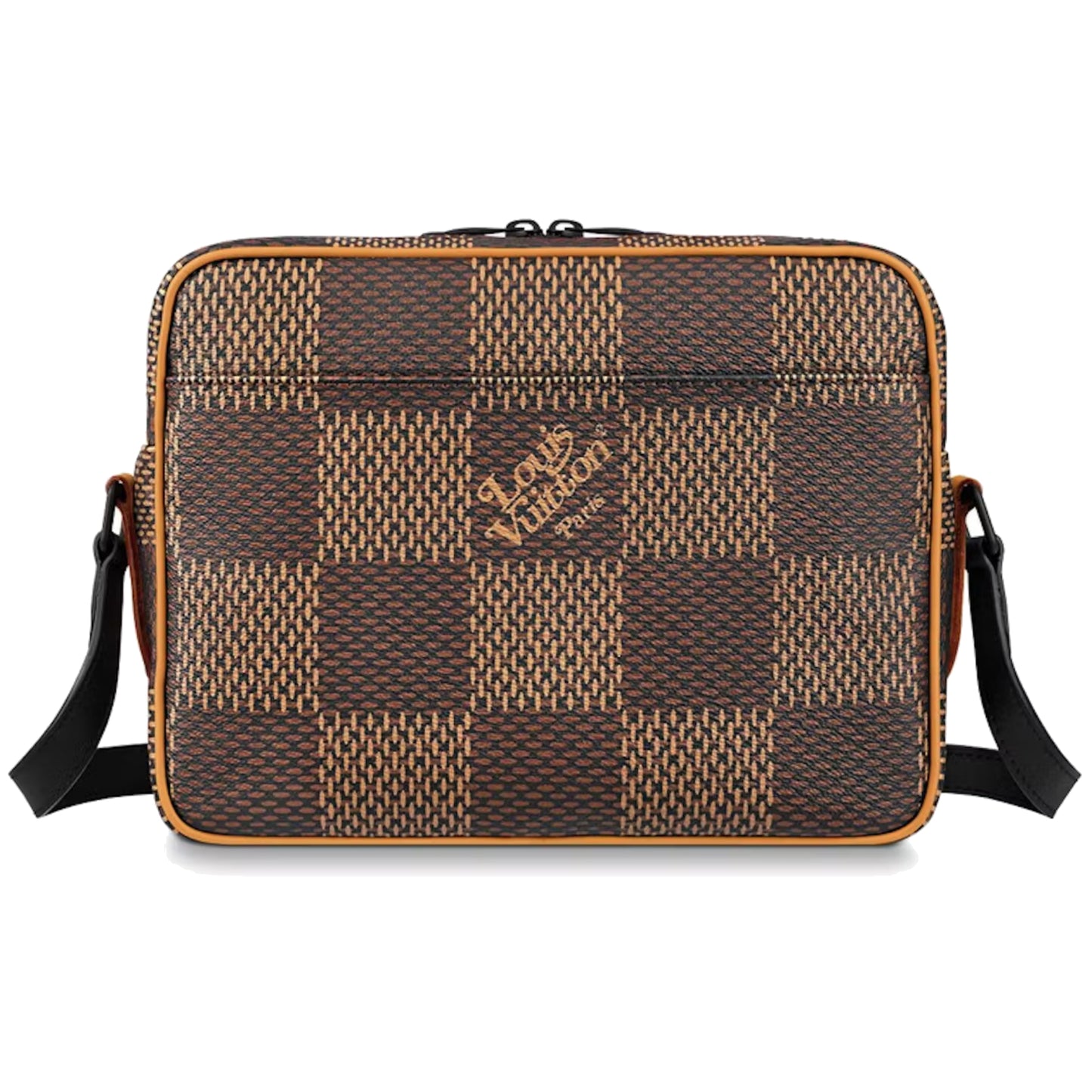 Louis Vuitton x Nigo Nil Messenger Bag Damier Ebene Giant Brown