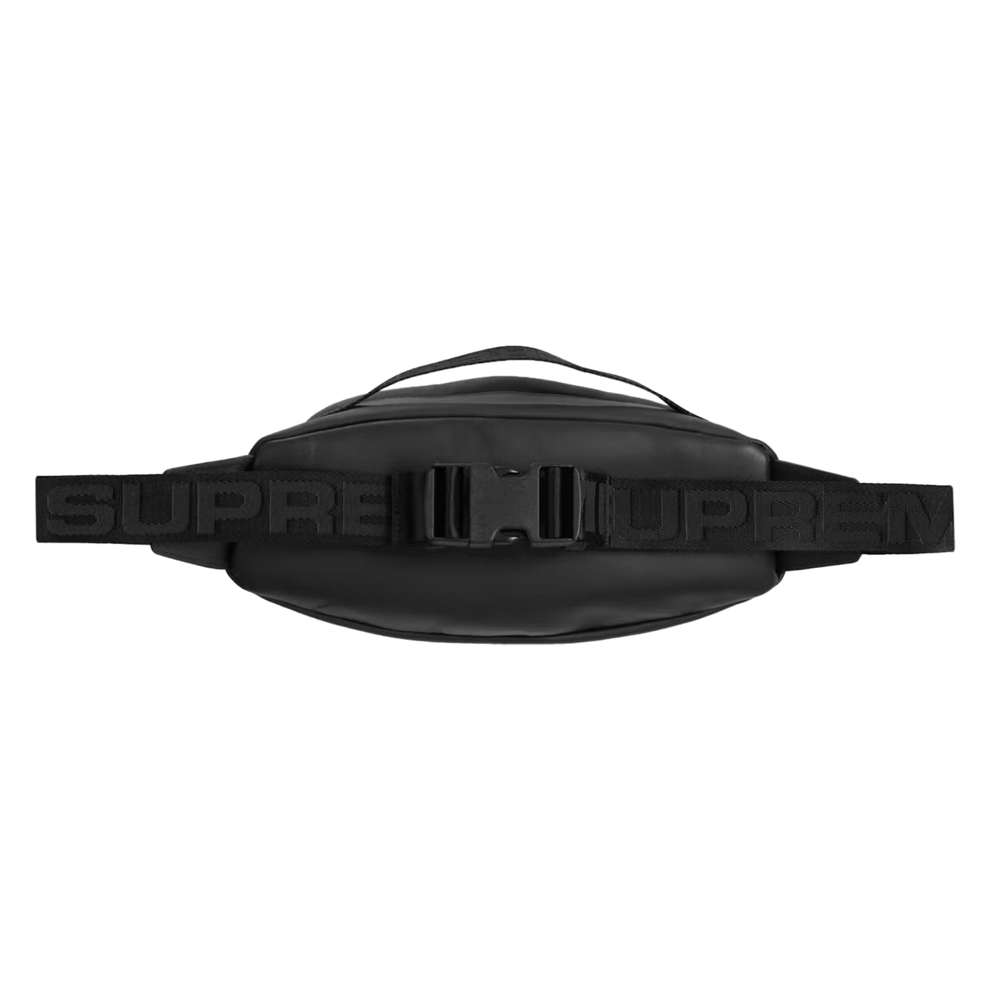 Supreme Leather Waist Bag Black