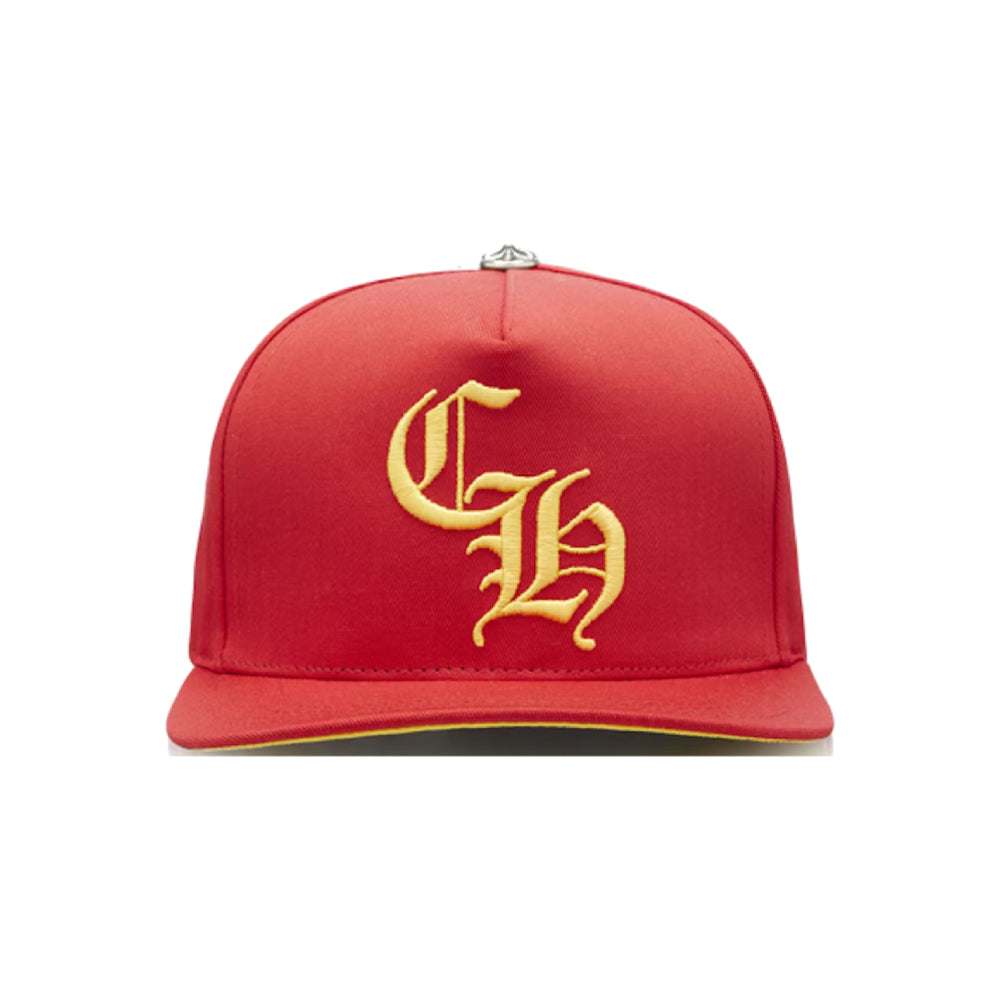 Chrome Hearts CH Baseball Hat Red/Yellow