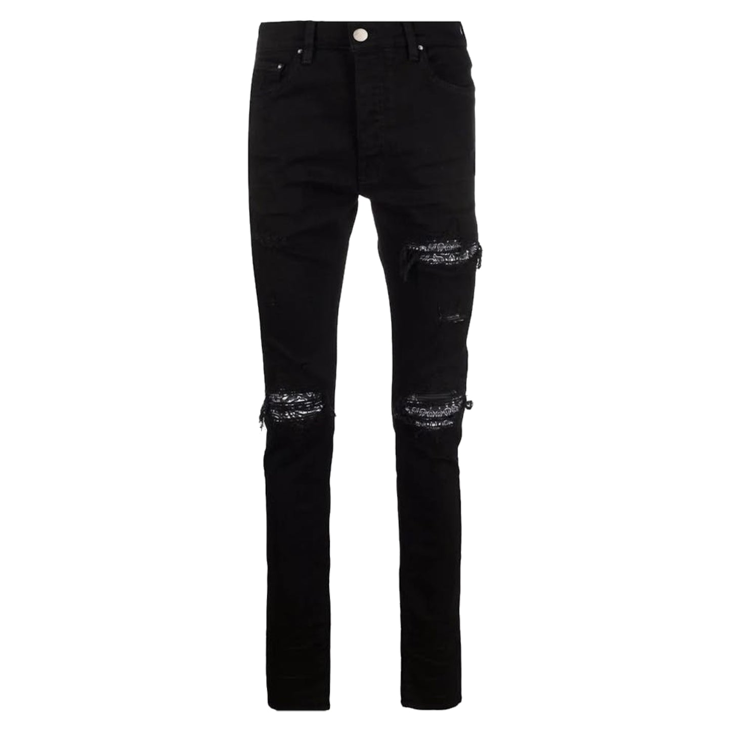 Amiri MX1 Bandana Jean Black