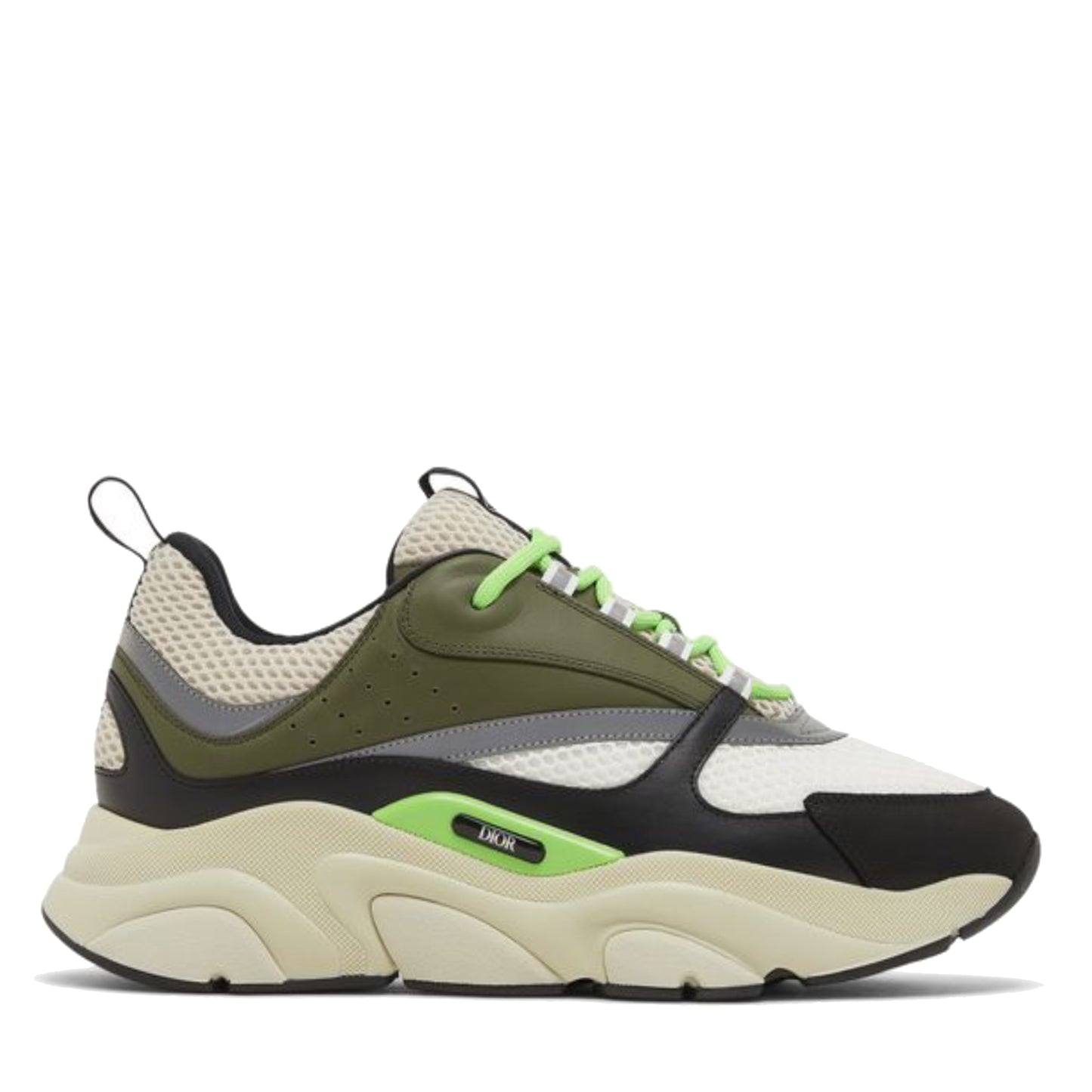 Dior B22 Sneaker Cream White Olive Black