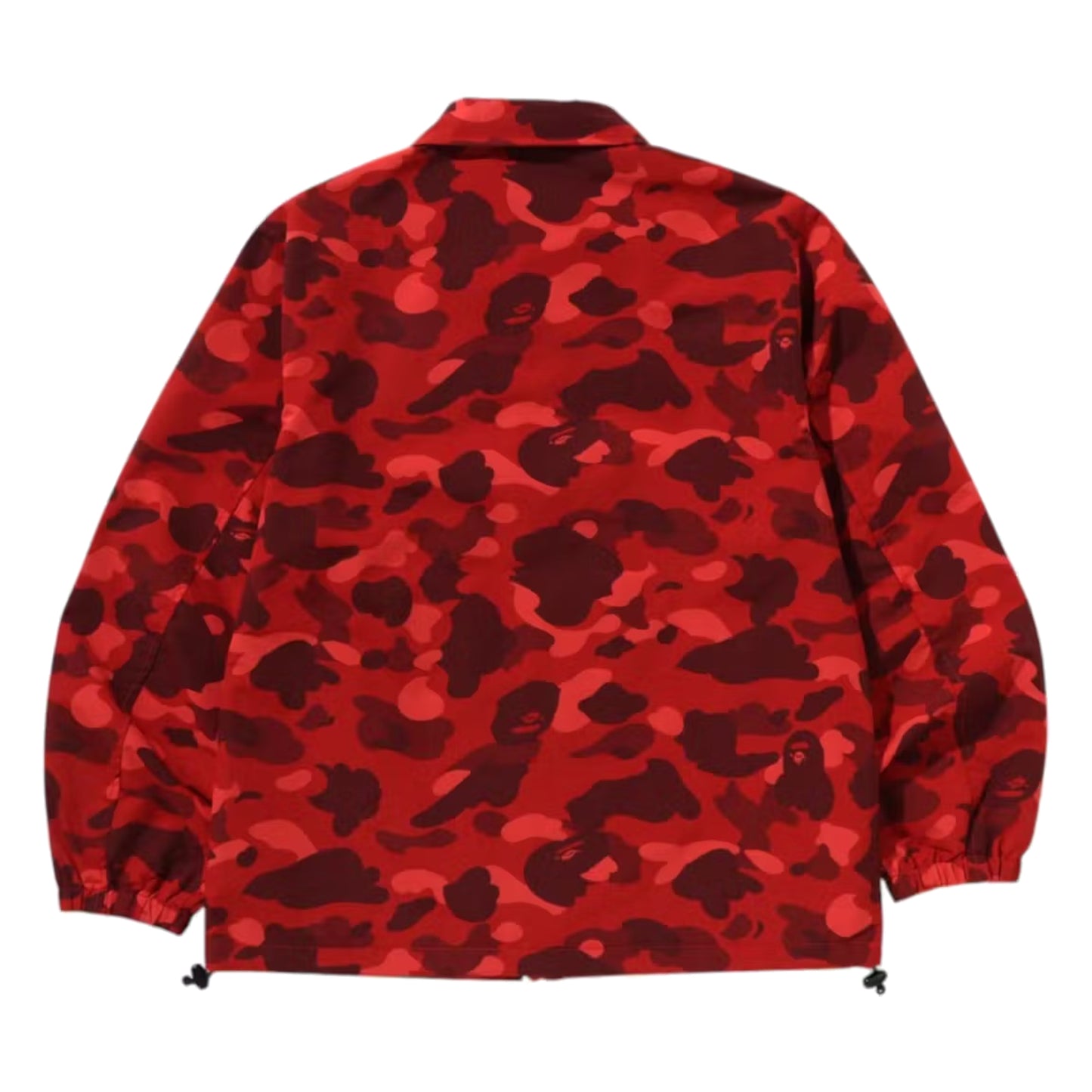 Bape Color Camo One Point Coach Jacket Red