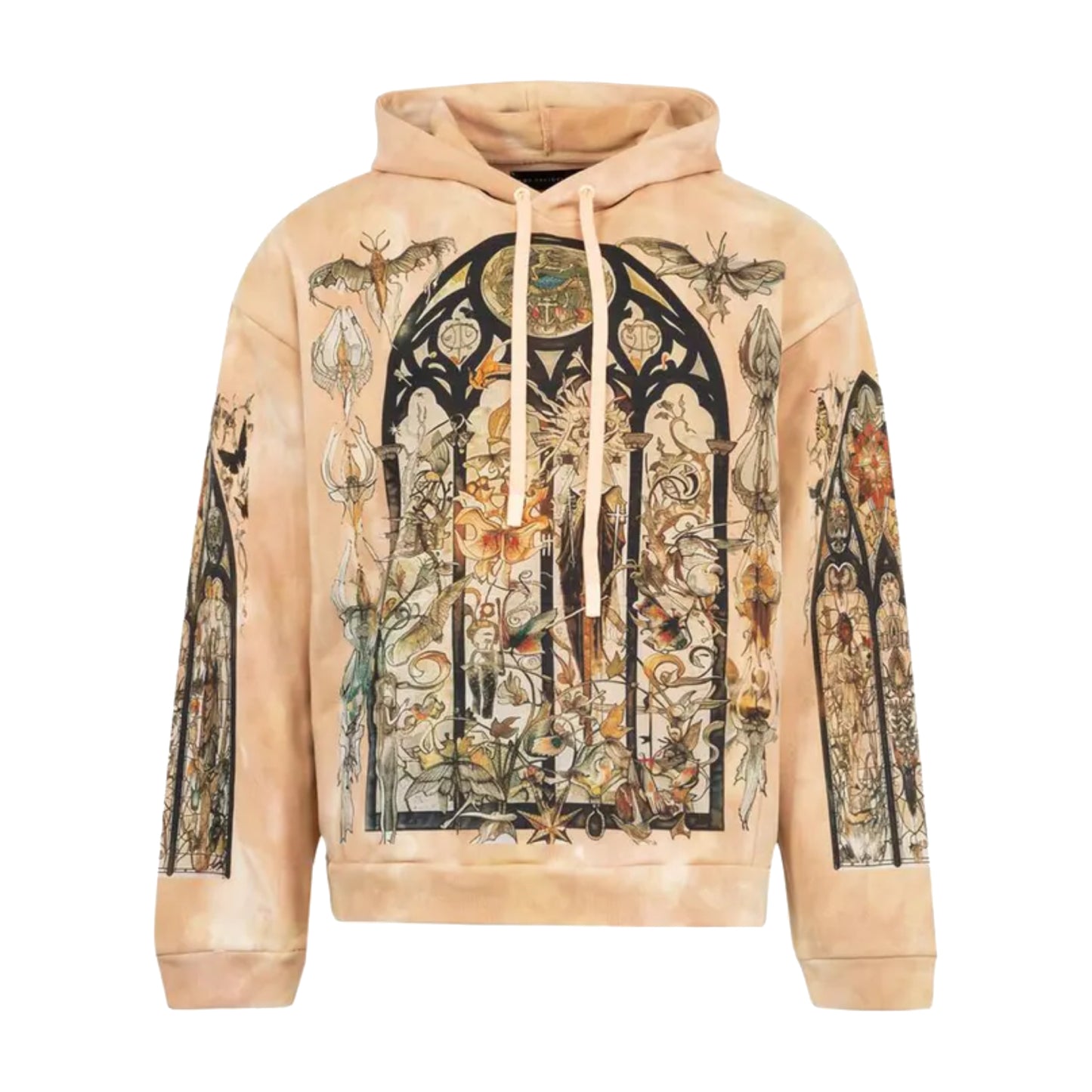 Who Decides Tan Gleaming Hoodie
