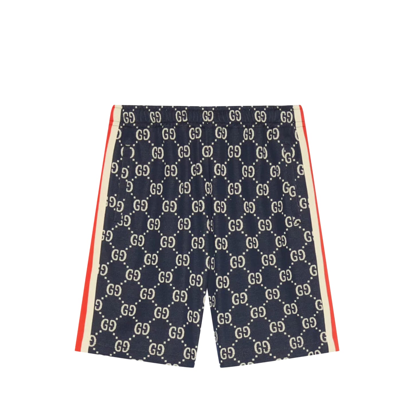 Gucci GG Jacquard Shorts Blue/Ivory