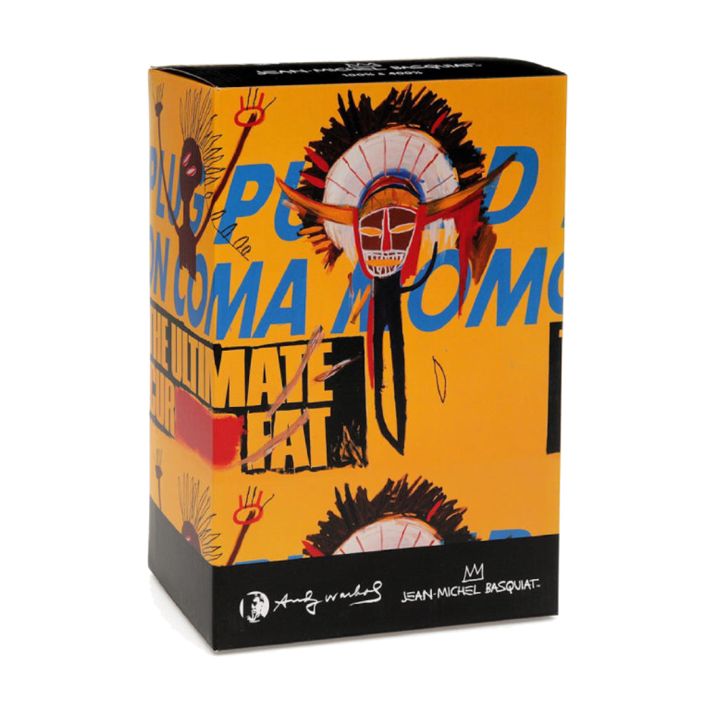 Bearbrick Andy Warhol x Jean-Michel Basquiat #3 100% & 400% Set