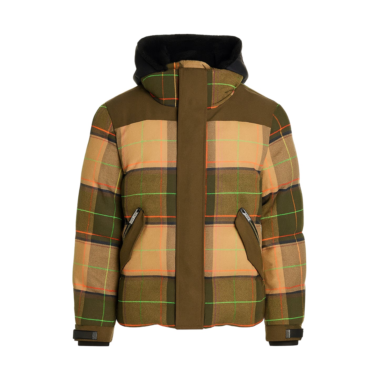 Mackage Rania Plaid Down Jacket Multi