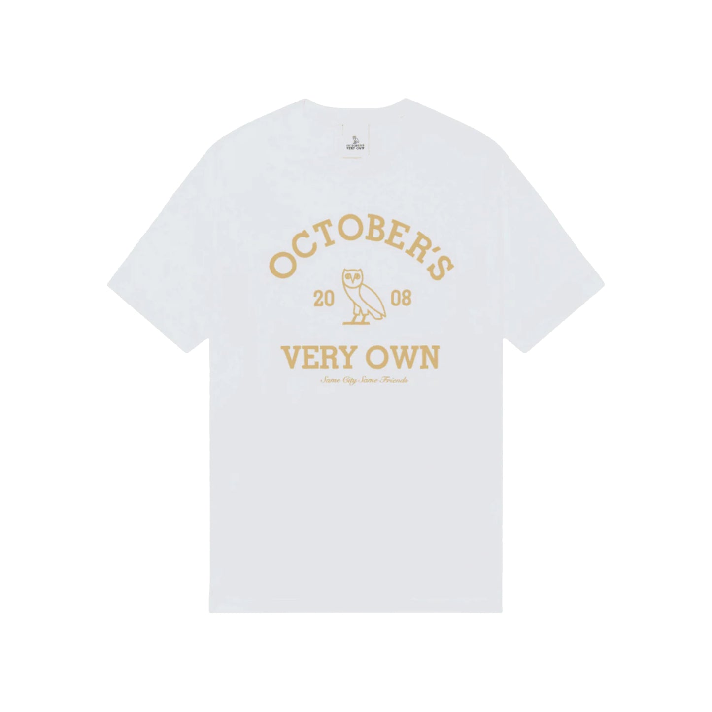 OVO Collegiate T-Shirt Heather Grey/Gold