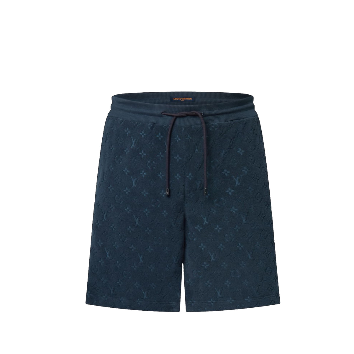 Louis Vuitton Monogram French Terry Shorts Navy