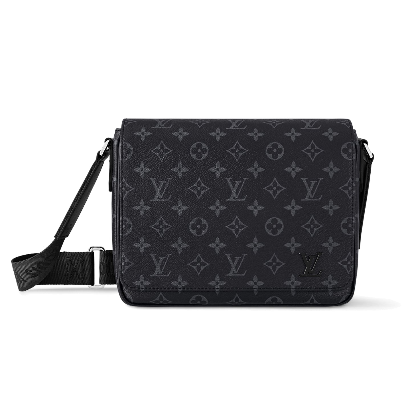 Louis Vuitton Messenger District Monogram Eclipse PM Noir Black