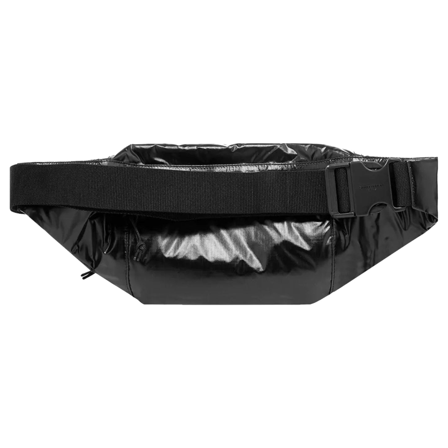 Saint Laurent Logo Printed Padded Belt Bag Black