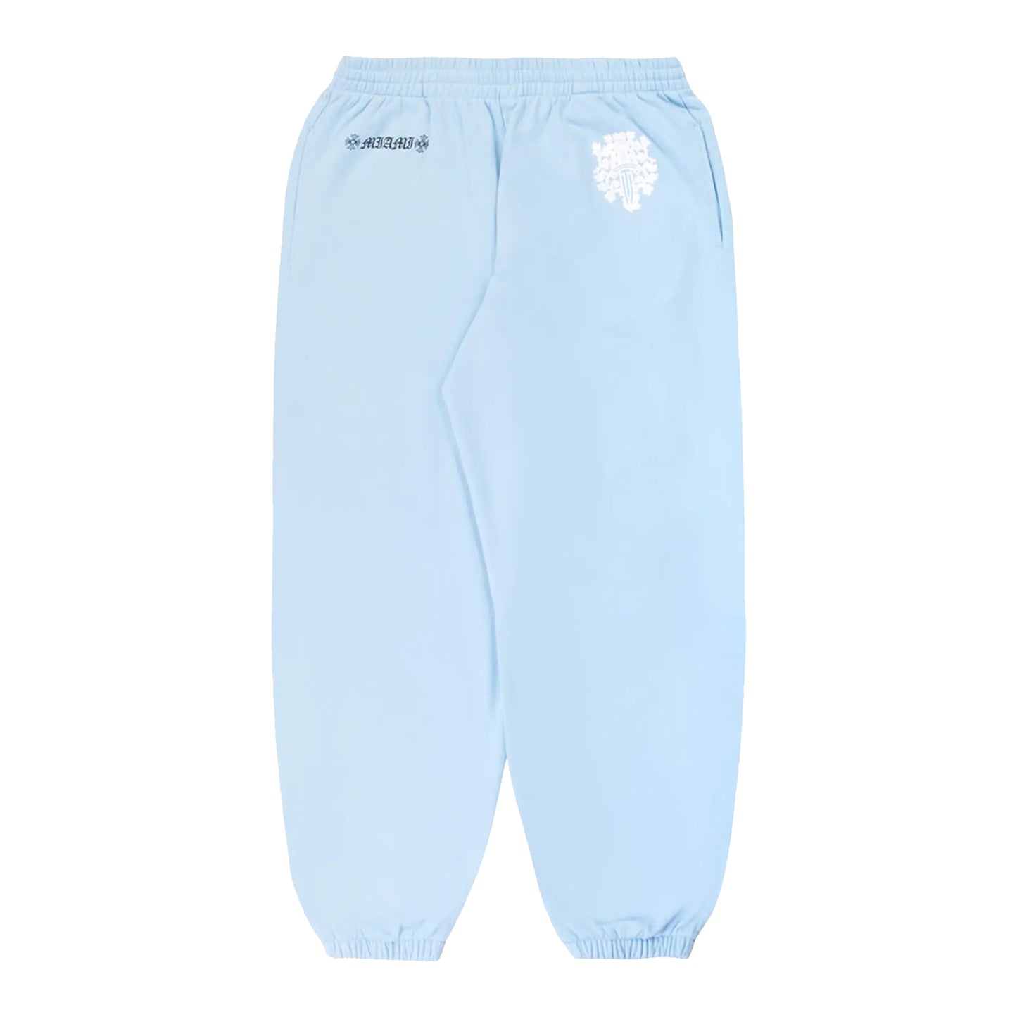 Chrome Hearts Miami Art Basel Exclusive Dagger Sweatpants Blue