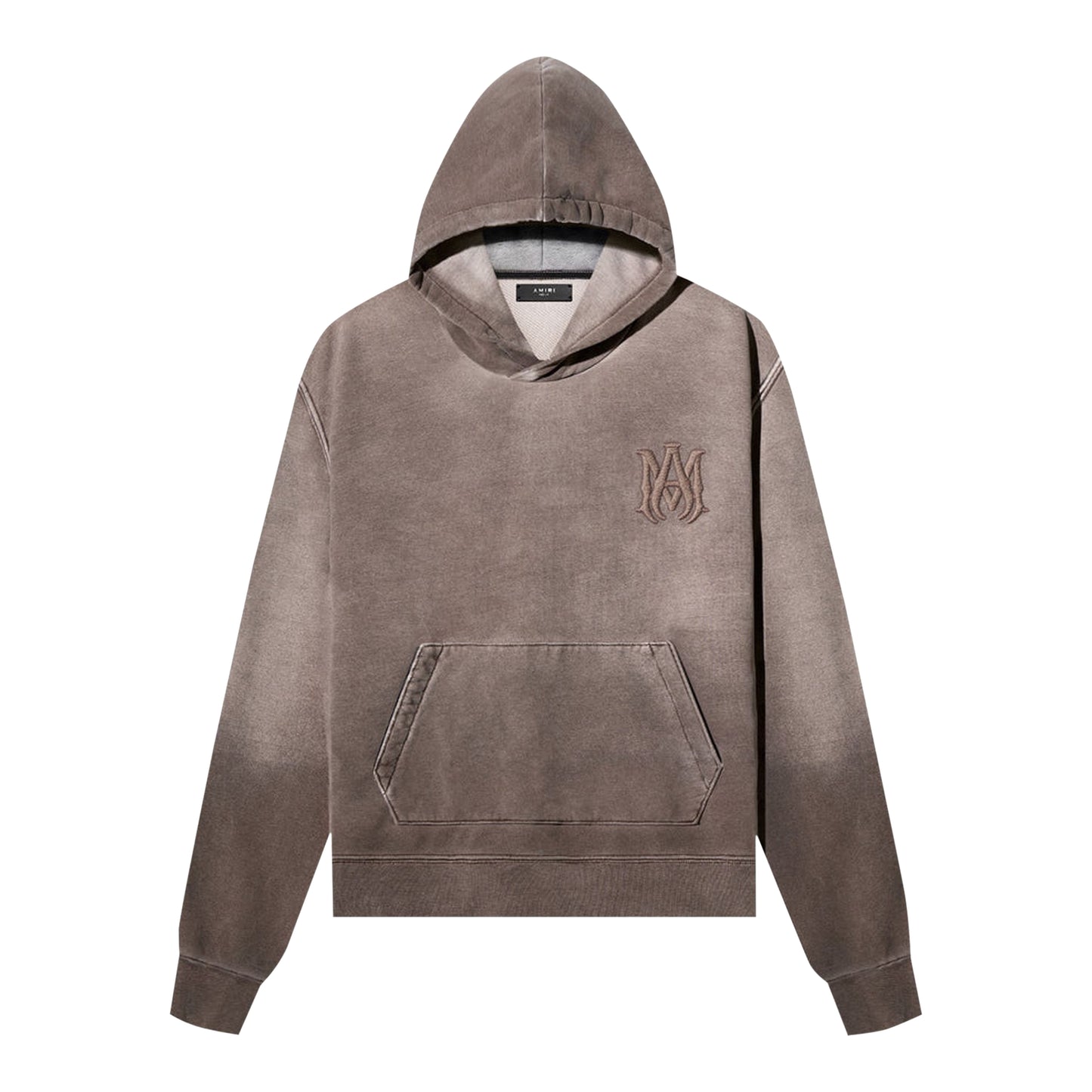 Amiri Tonal MA Pullover Hoodie Brown