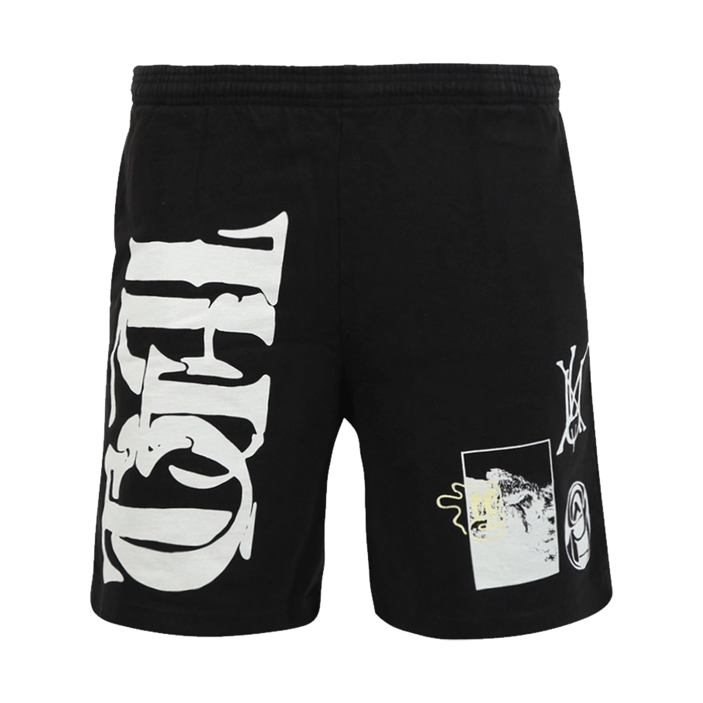Total Luxury Spa Monogram Shorts Faded Black