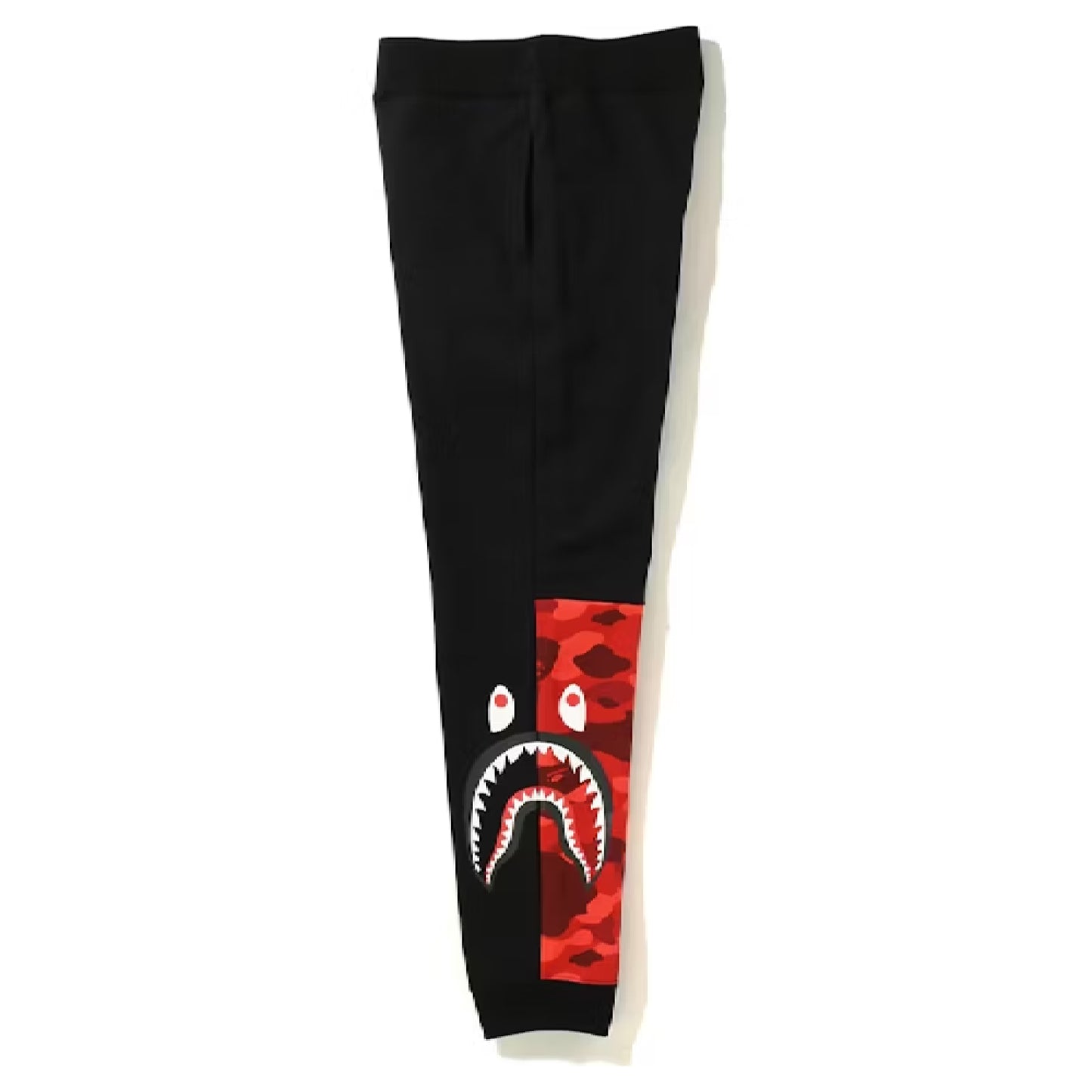 Bape Color Camo Side Shark Slim Sweat Pants Black/Red