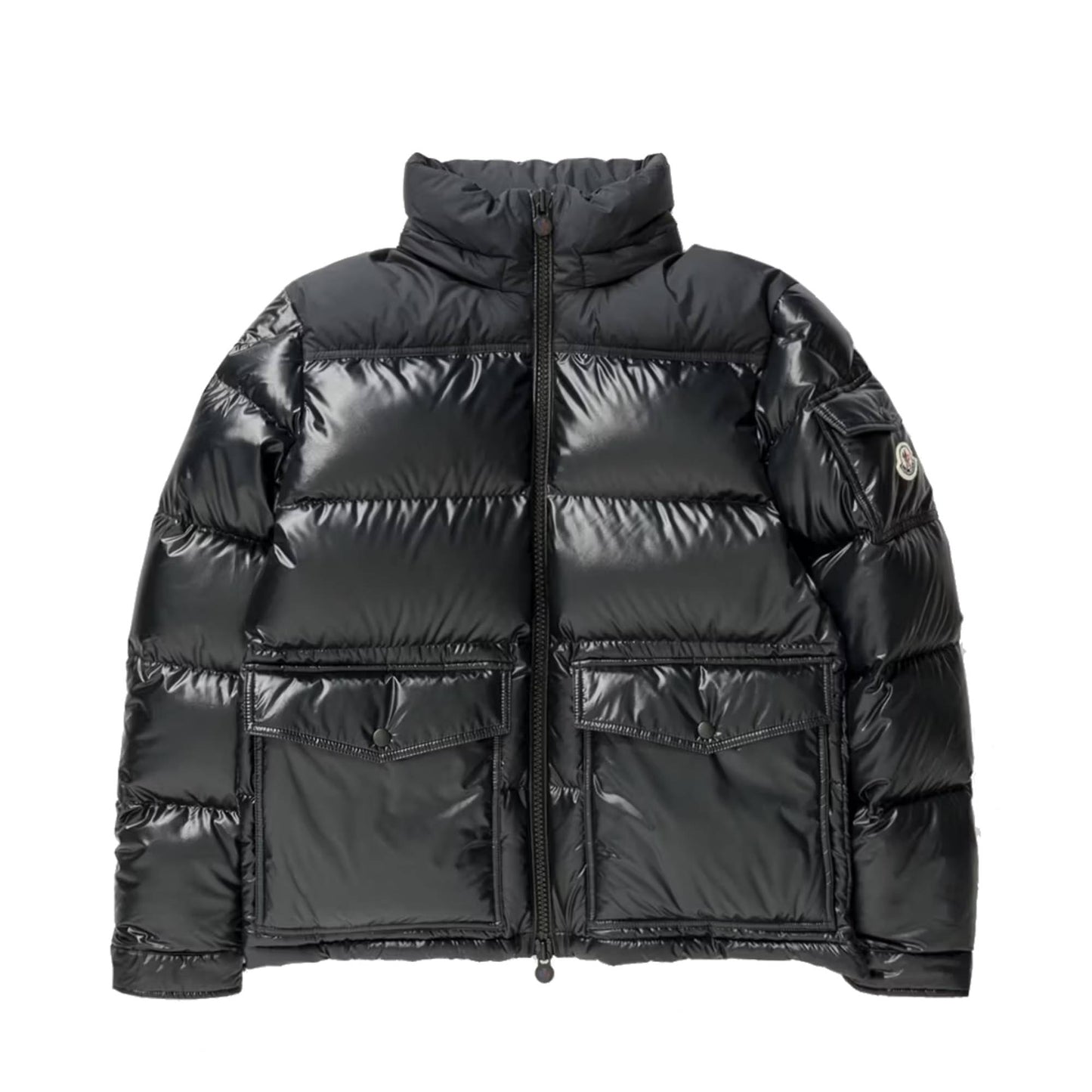 Moncler Masaya Short Down Jacket Black