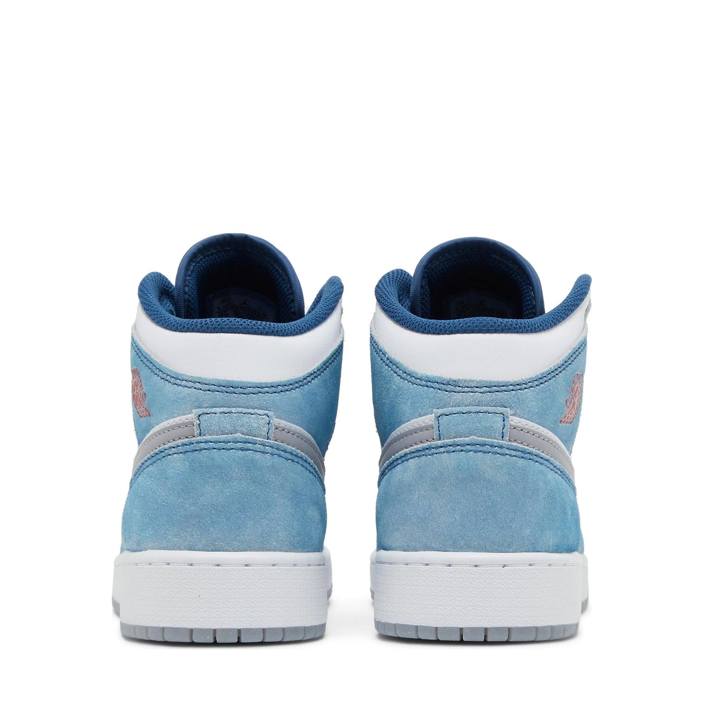 Jordan 1 Mid French Blue Fire Red (GS)