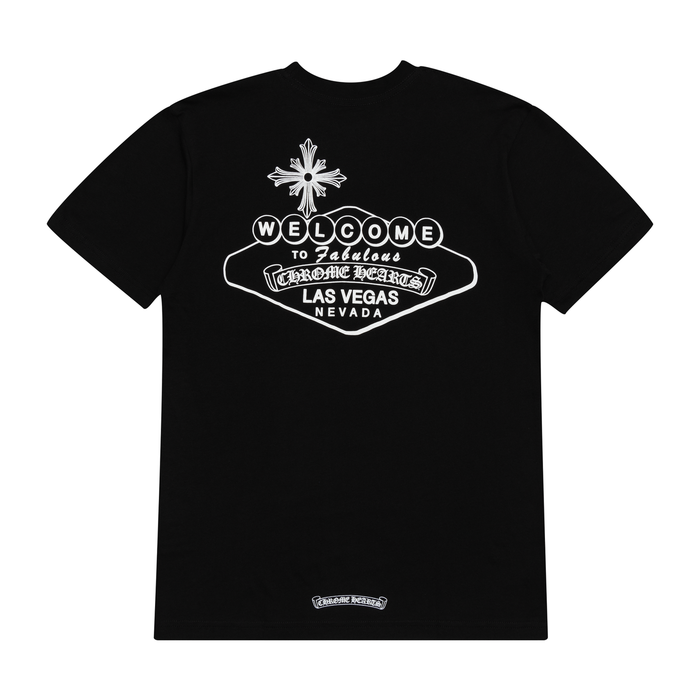Chrome Hearts Welcome to Las Vegas Pocket Tee Black