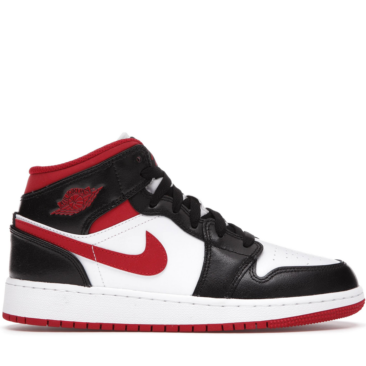 Jordan 1 Mid Gym Red Black White (GS)