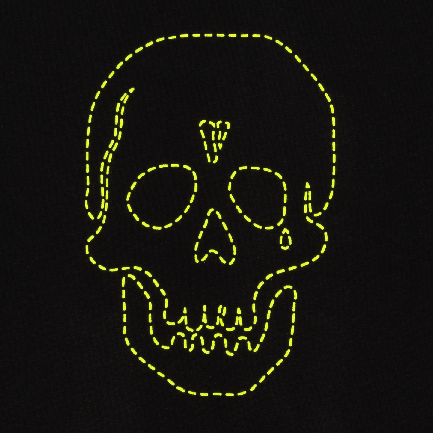 Vlone x Neighborhood Skull Tee Black/Green