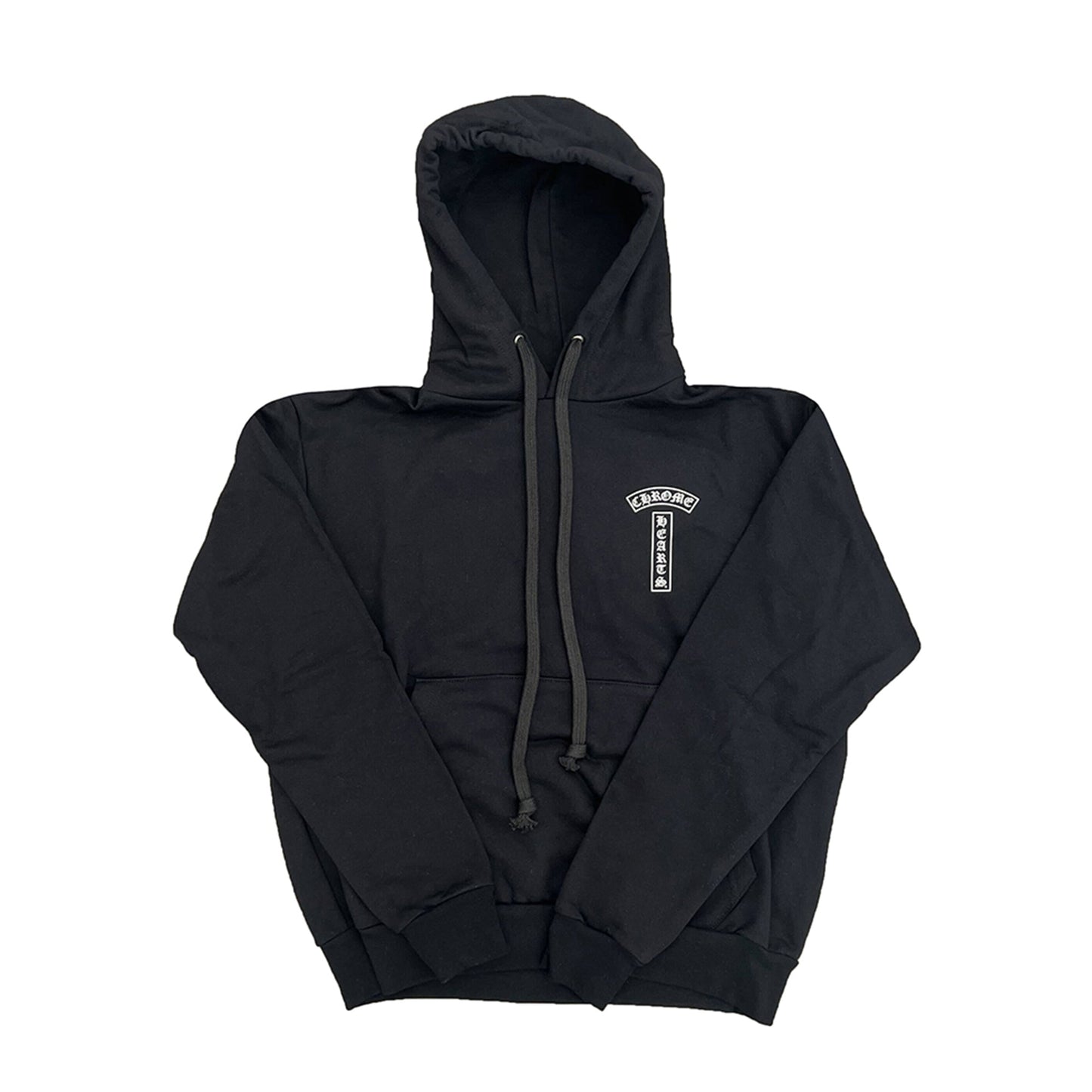 Chrome Hearts Shoulder Logo Hoodie Black