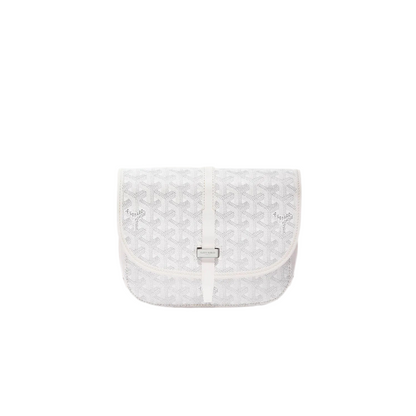 Goyard Belvedere PM Bag Sky White