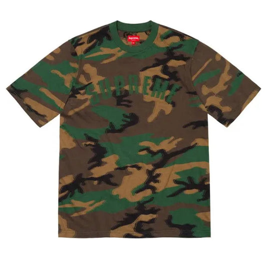 Supreme Intarsia Camo Top Woodland