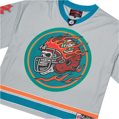 Godspeed First Down Jersey (Grey/Blue/Orange)