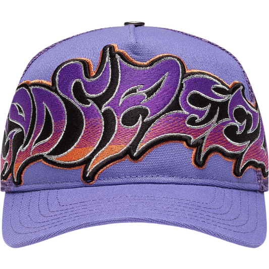 Godspeed Zen Trucker Hat (Purple/Orange)