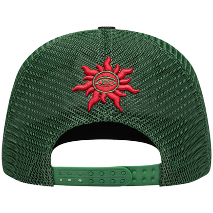 Godspeed Neo Trucker Hat (Green/Yellow/Red)