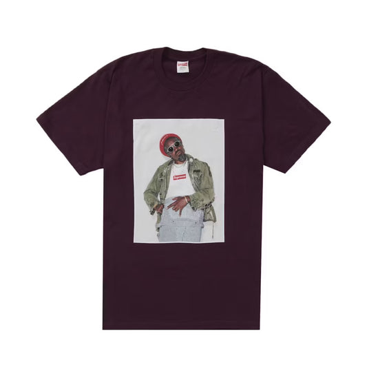 Supreme André 3000 Tee eggplant