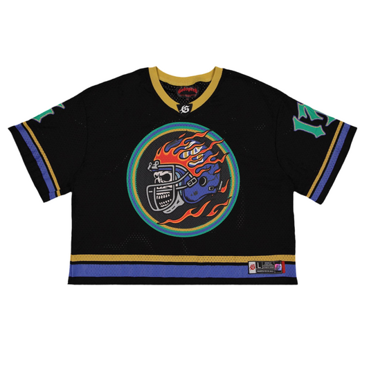 Godspeed First Down Jersey (Black/Yellow/Blue)