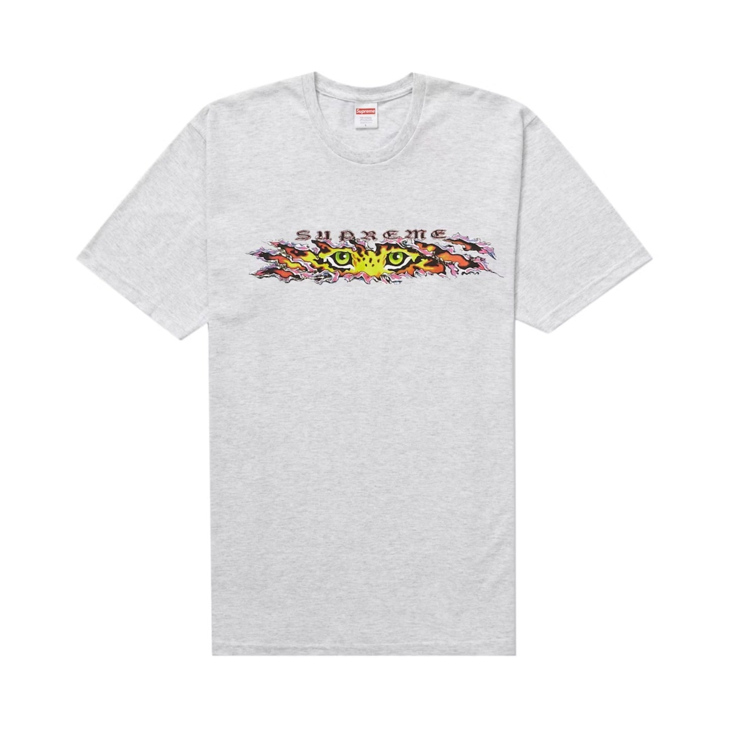 Supreme Eyes Tee Ash Grey
