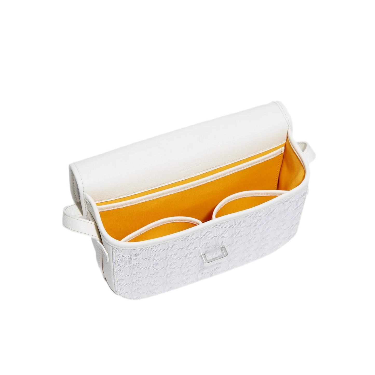 Goyard Belvedere PM Bag Sky White