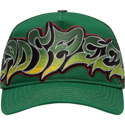 Godspeed Neo Trucker Hat (Green/Yellow/Red)