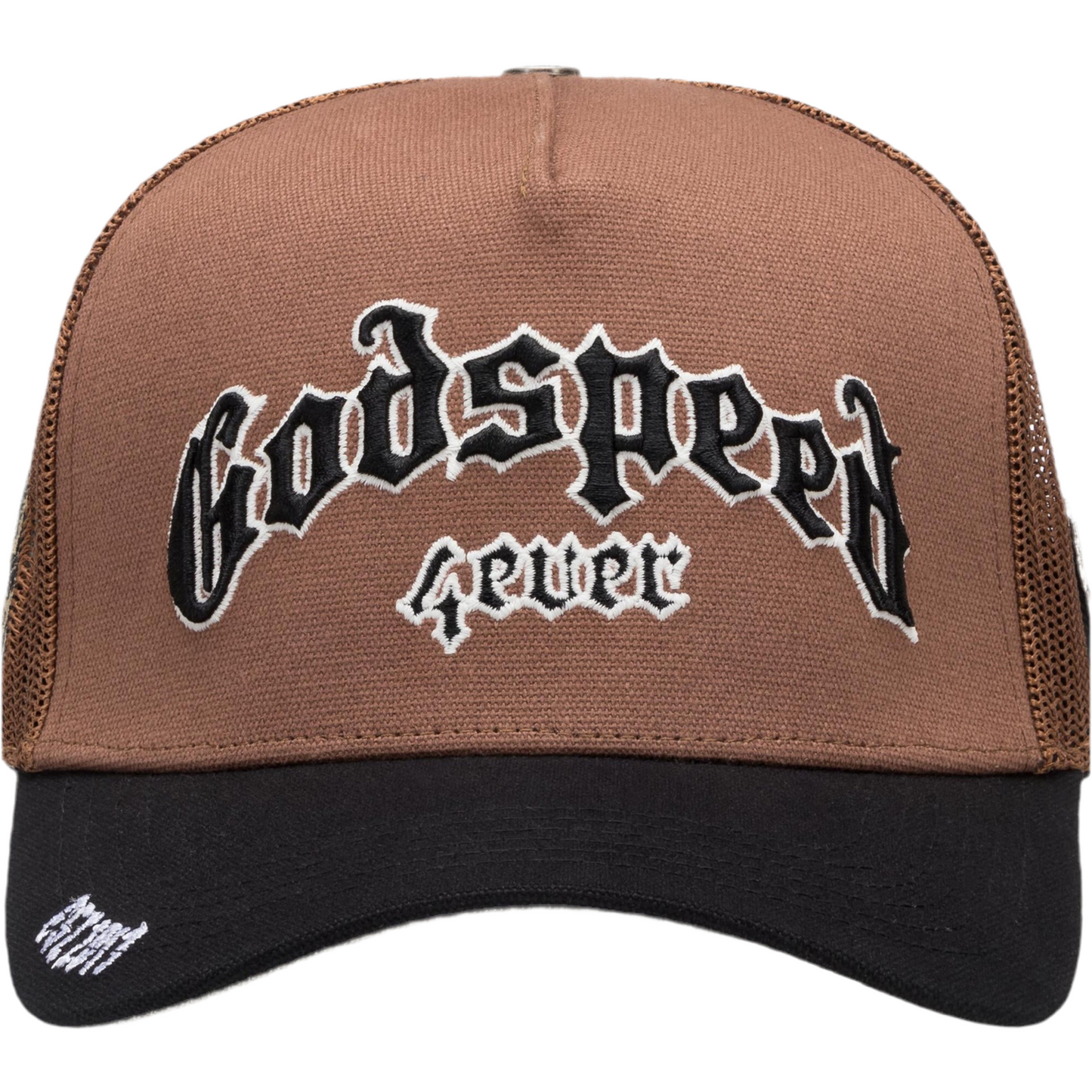 Godspeed Forever Trucker Hat (Black Taupe)