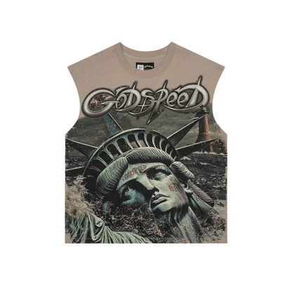 Godspeed Sunken Liberty 2 Sleeveless (Slate Grey)