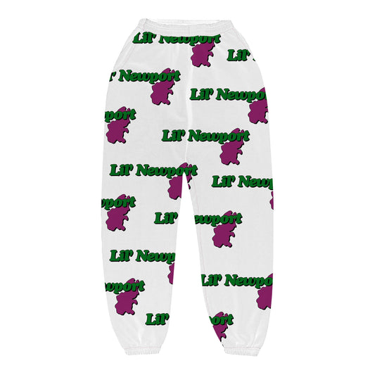 Vlone Yams Day Lil Newport Sweatpants White