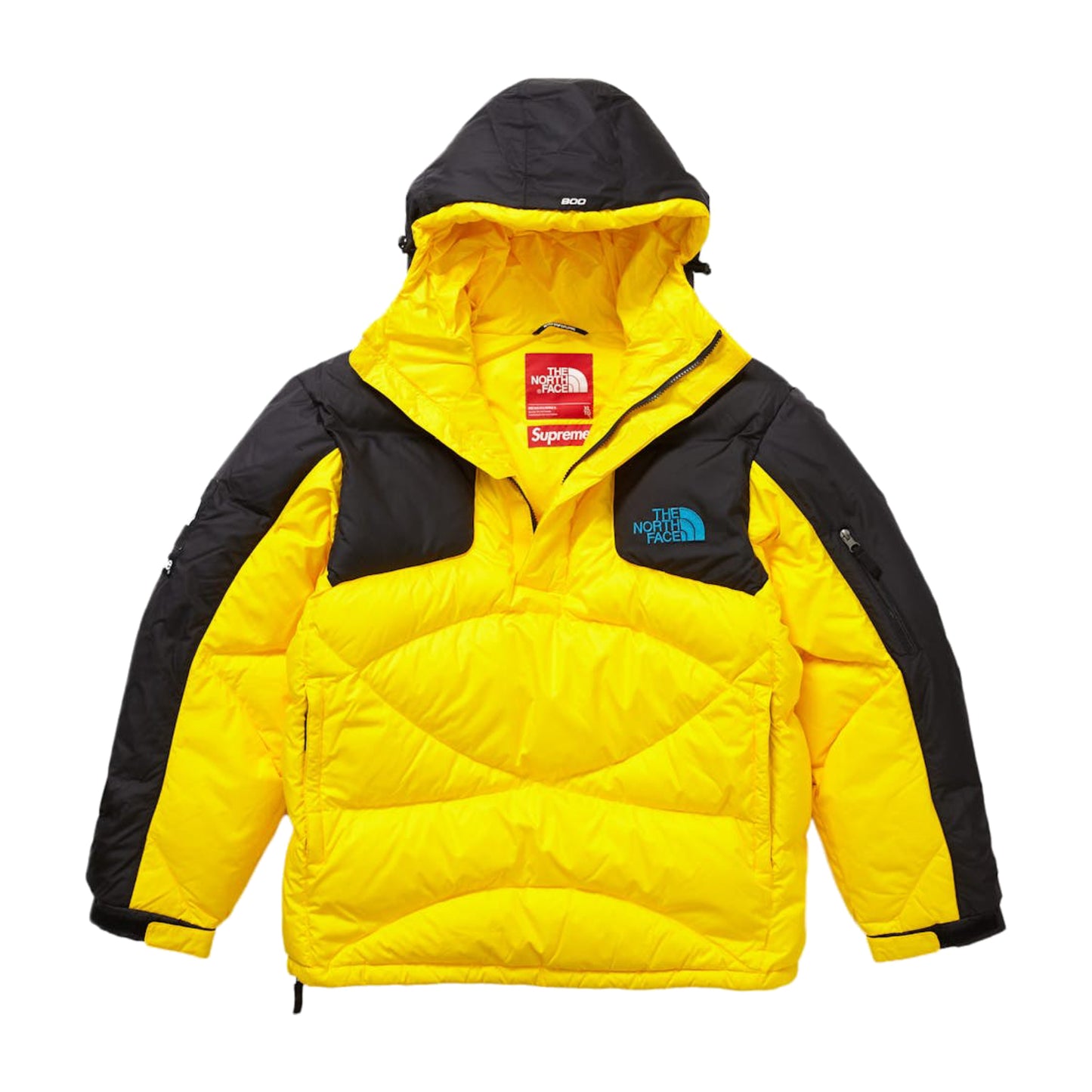 Supreme The North Face 800-Fill Half Zip Hooded Pullover Yellow
