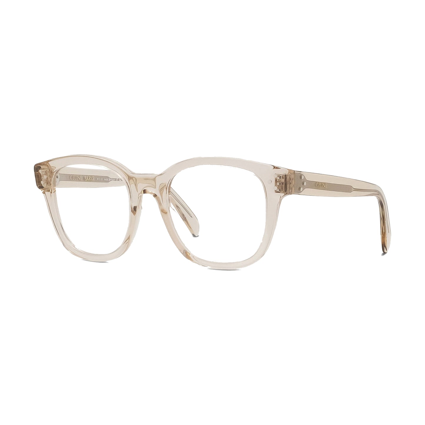 Celine Eyeglasses Shiny Transparent Champagne (CL50098I-057)