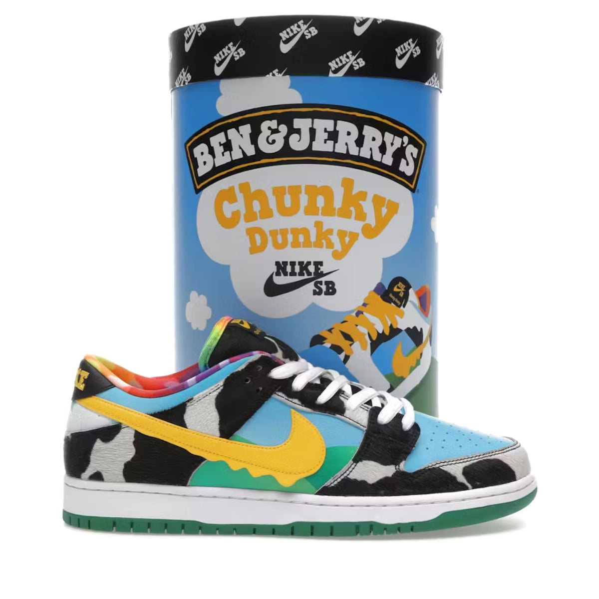 Nike SB Dunk Low Ben & Jerry's Chunky Dunky (Special Box)