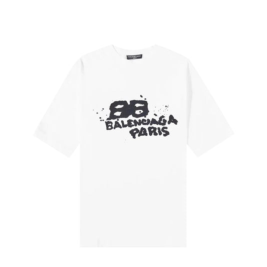 Balenciaga Medium Fit T-Shirt White