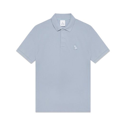 OVO Short Sleeve Classic Polo Blue Blizzard